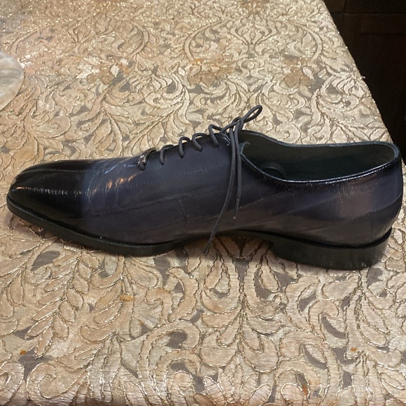 Size 12 Belvedere gray heel skin with a black tip - Picture 2 of 4